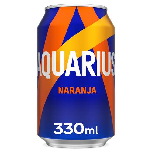 AQUARIUS NARANJA LATA 33CL HIJOS DE LUIS RODRIGUEZ, S.A.