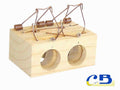 RATONERA MADERA 2 AGUJEROS 28 MM COMERCIAL DE FERRETERIA BRESME, S.L.