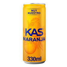 LATA KAS NARANJA 33CL HIJOS DE LUIS RODRIGUEZ, S.A.
