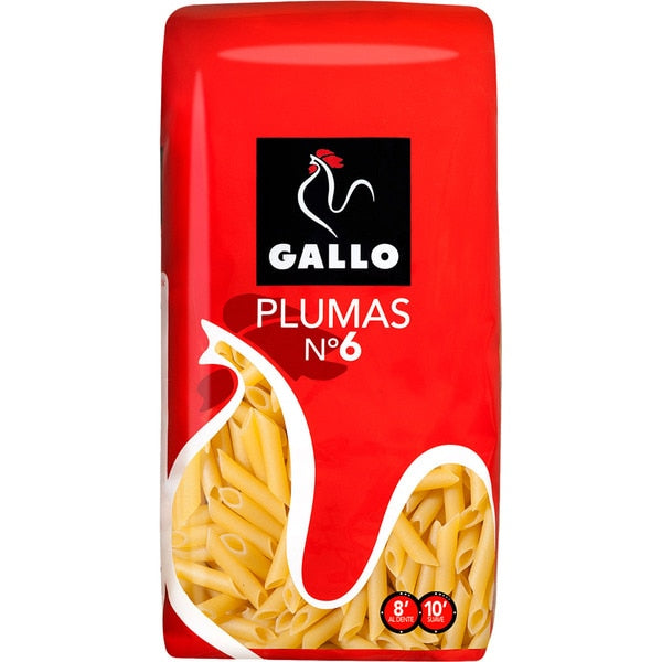 PLUMAS N.6  GALLO 450 GR HIJOS DE LUIS RODRIGUEZ, S.A.