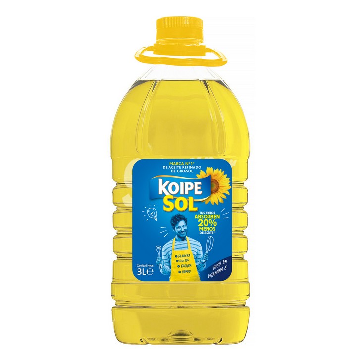 ACEITE GIRASOL KOIPESOL 3L. DEOLEO GLOBAL, S.A.U.