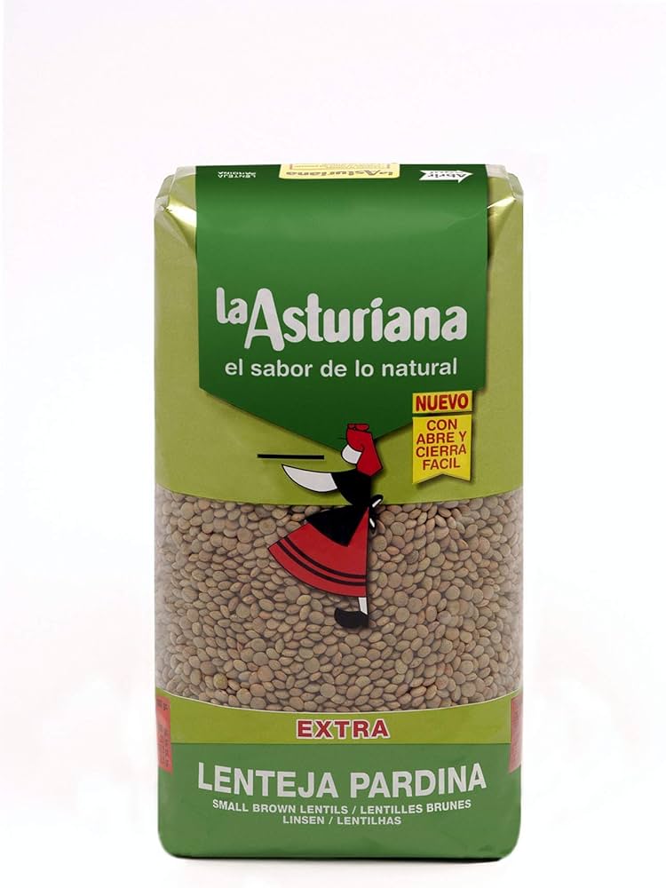 LENTEJA PARDINA LA ASTURIANA 1KG HIJOS DE LUIS RODRIGUEZ, S.A.