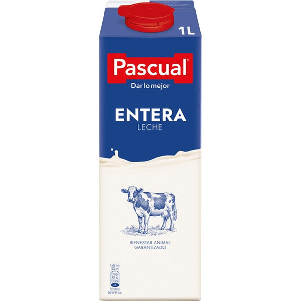 LECHE PASCUAL ENTERA BRICK 1L. QUALIANZA SER INT DIST, S.L.U.