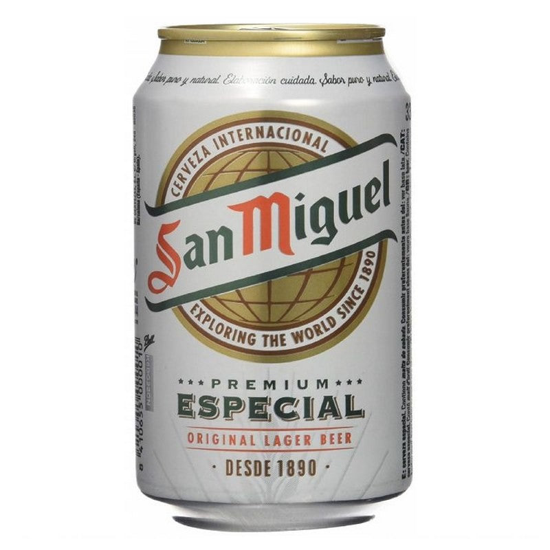 CERVEZA S.MIGUEL LATA 33 CC. HIJOS DE LUIS RODRIGUEZ, S.A.