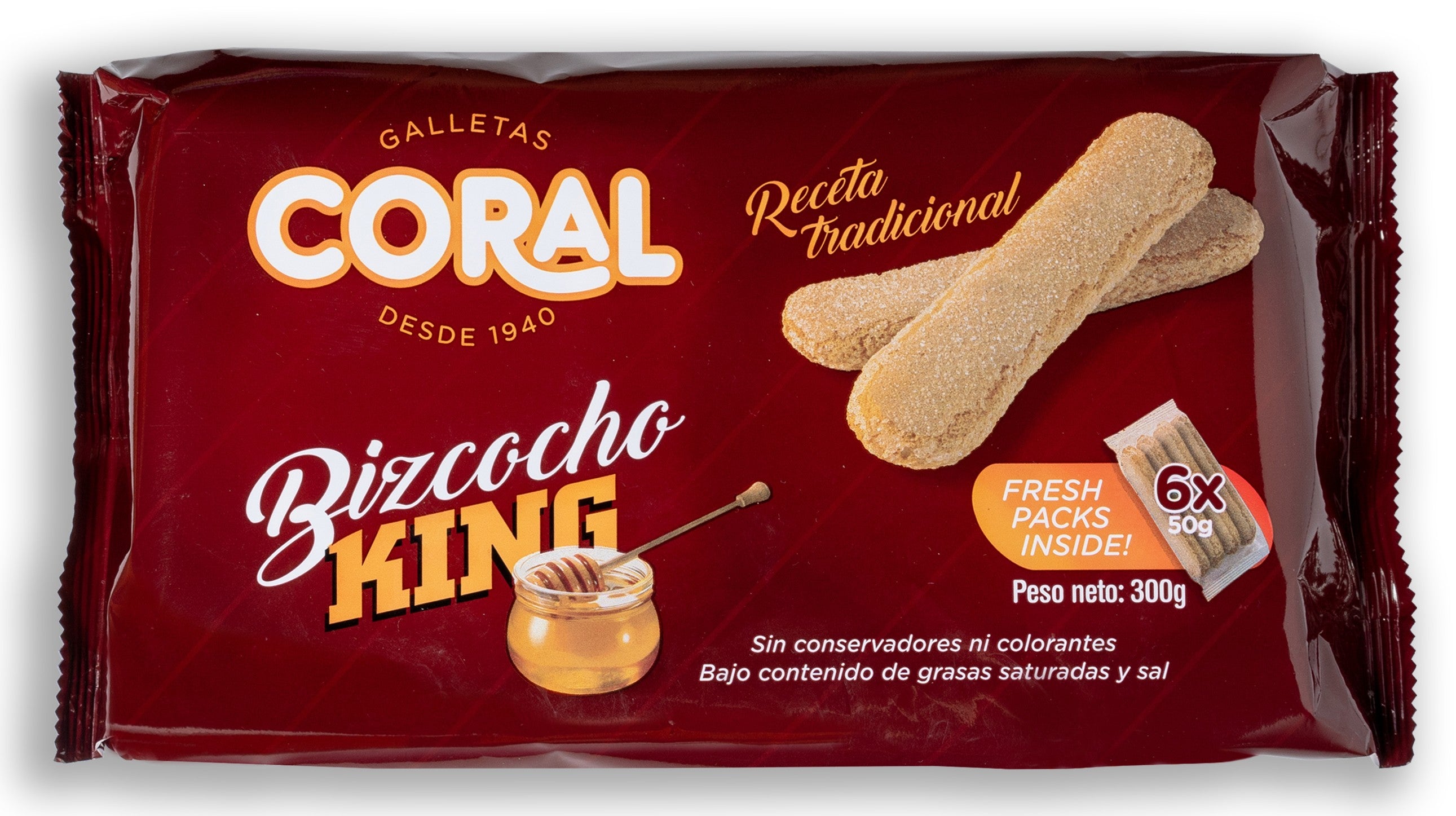 BIZCOCHO KING 300GR HIJOS DE LUIS RODRIGUEZ, S.A.