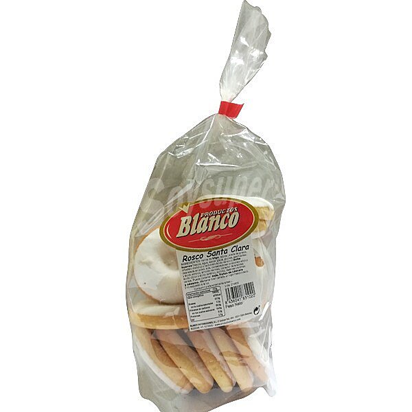ROSCO SANTA CLARA BLANCO 380G BLANCO DISTRIBUCIONES, S.L.