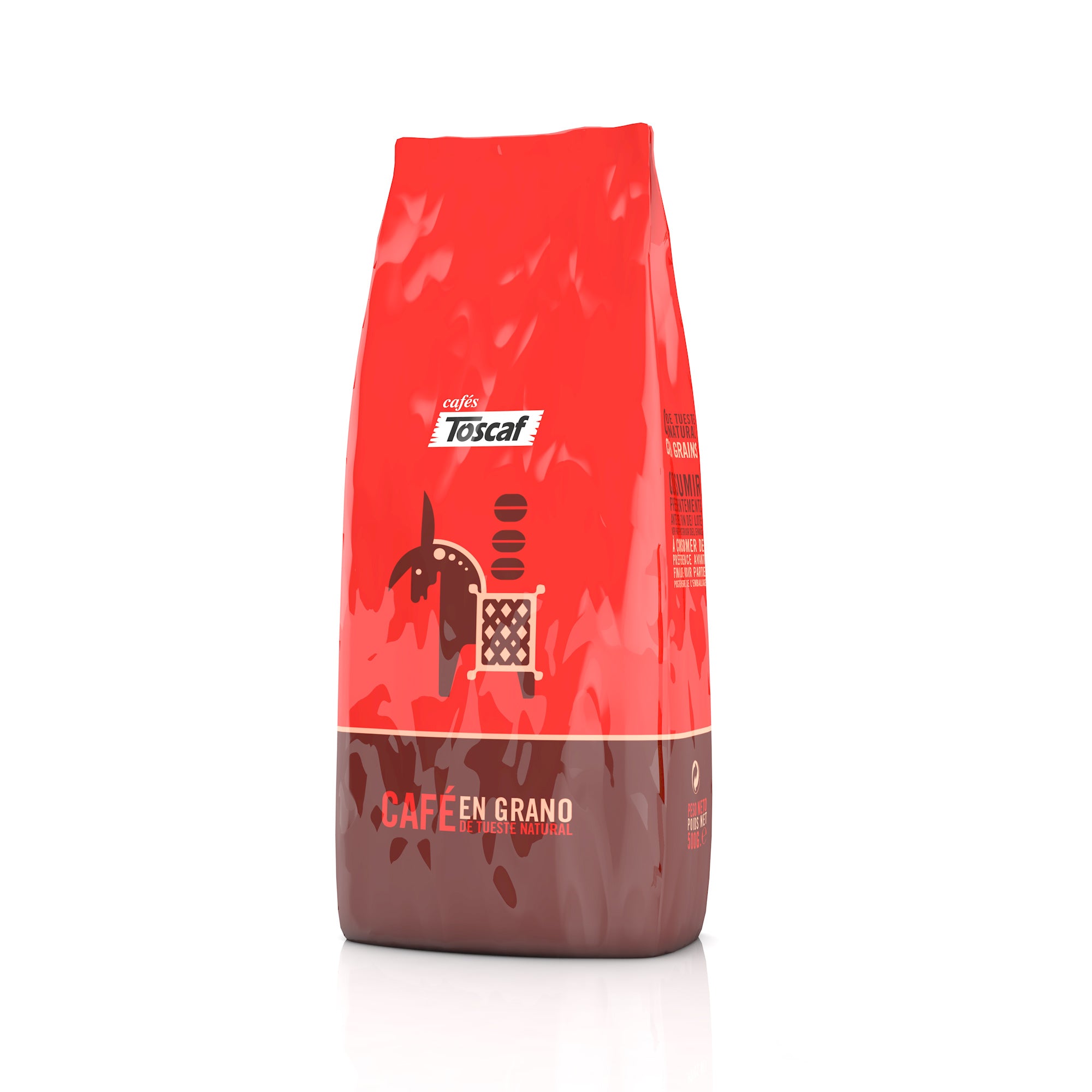 CAFE TOSCAF GRANO 500GR HIJOS DE LUIS RODRIGUEZ, S.A.