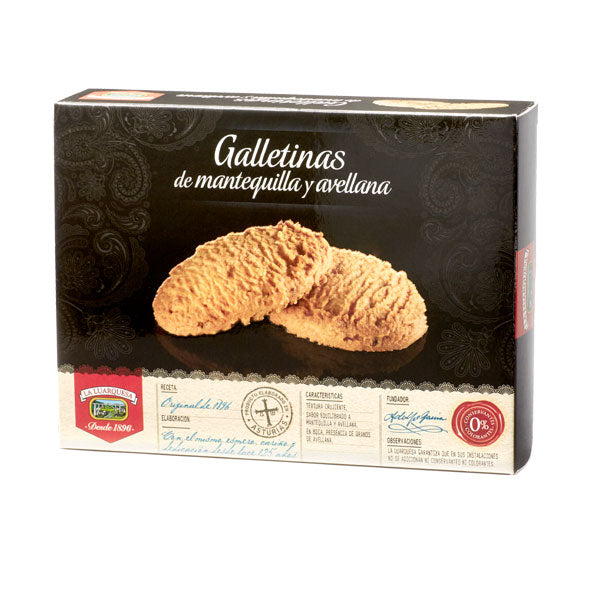 GALLETINES LUARQUESA AVELLANA 350GR G. MENENDEZ, S.L.