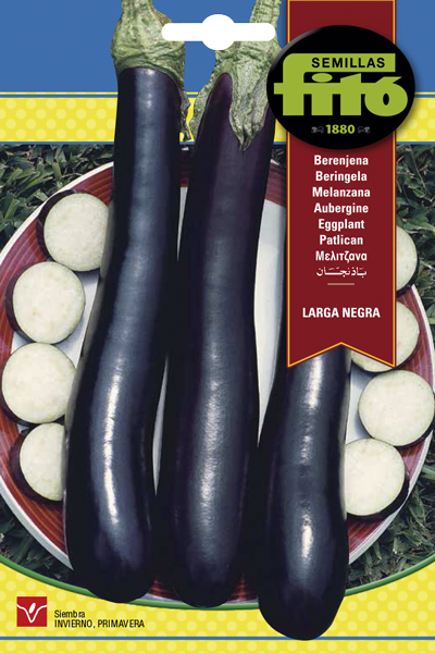 BERENJENA LARGA NEGRA FITO 5GR SB ASAGRO,SERVICIOS AGRICOLAS S.L.