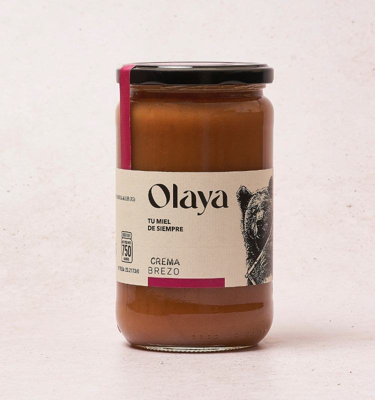 CREMA MIEL BREZO OLAYA 750G ARTESANOS DE CUEVAS, S.L.