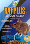RATICIDA BLOQUE RAT-PLUS 240GR DISTRIBUCIONES LEMOS DILESA, S.A.
