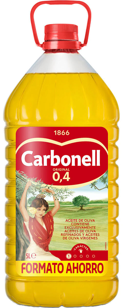 ACEITE OLIVA CARBONELL 0.4 5 L. DEOLEO GLOBAL, S.A.U.