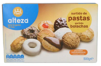 PASTAS SURTIDAS ALTEZA 400 GRS. HIJOS DE LUIS RODRIGUEZ, S.A.
