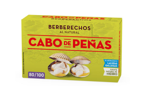 BERBERECHOS NATURAL CABO PEÑAS OL-120 HIJOS DE LUIS RODRIGUEZ, S.A.