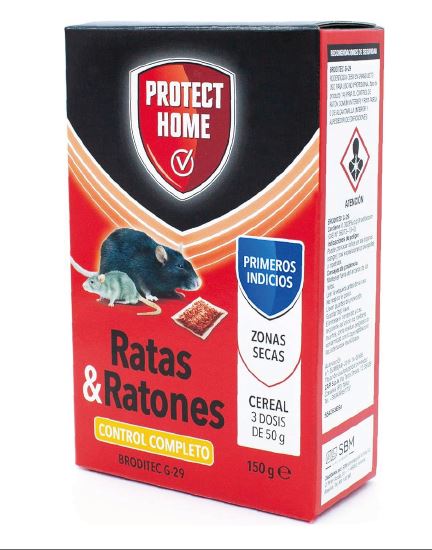 RATICIDA BRODITEC PASTA 150 GRS SEMILLAS SIDIPAL, S.L.