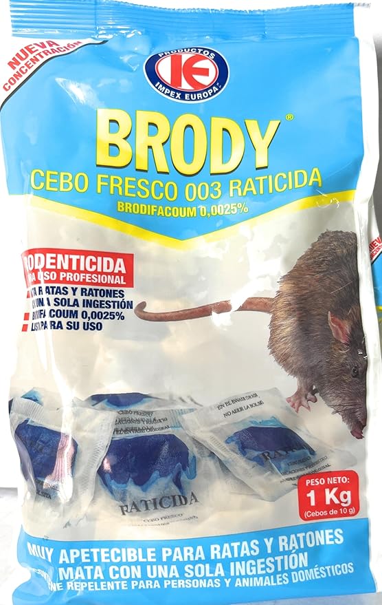 RATICIDA BRODY KG IMPEX EUROPA, S.L.