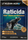 RATICIDA KLEAN AGRO PASTA 150 GRS DISTRIBUCIONES LEMOS DILESA, S.A.