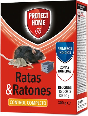 RATICIDA BRIDITEC BLOQUE 300 GRS SEMILLAS SIDIPAL, S.L.