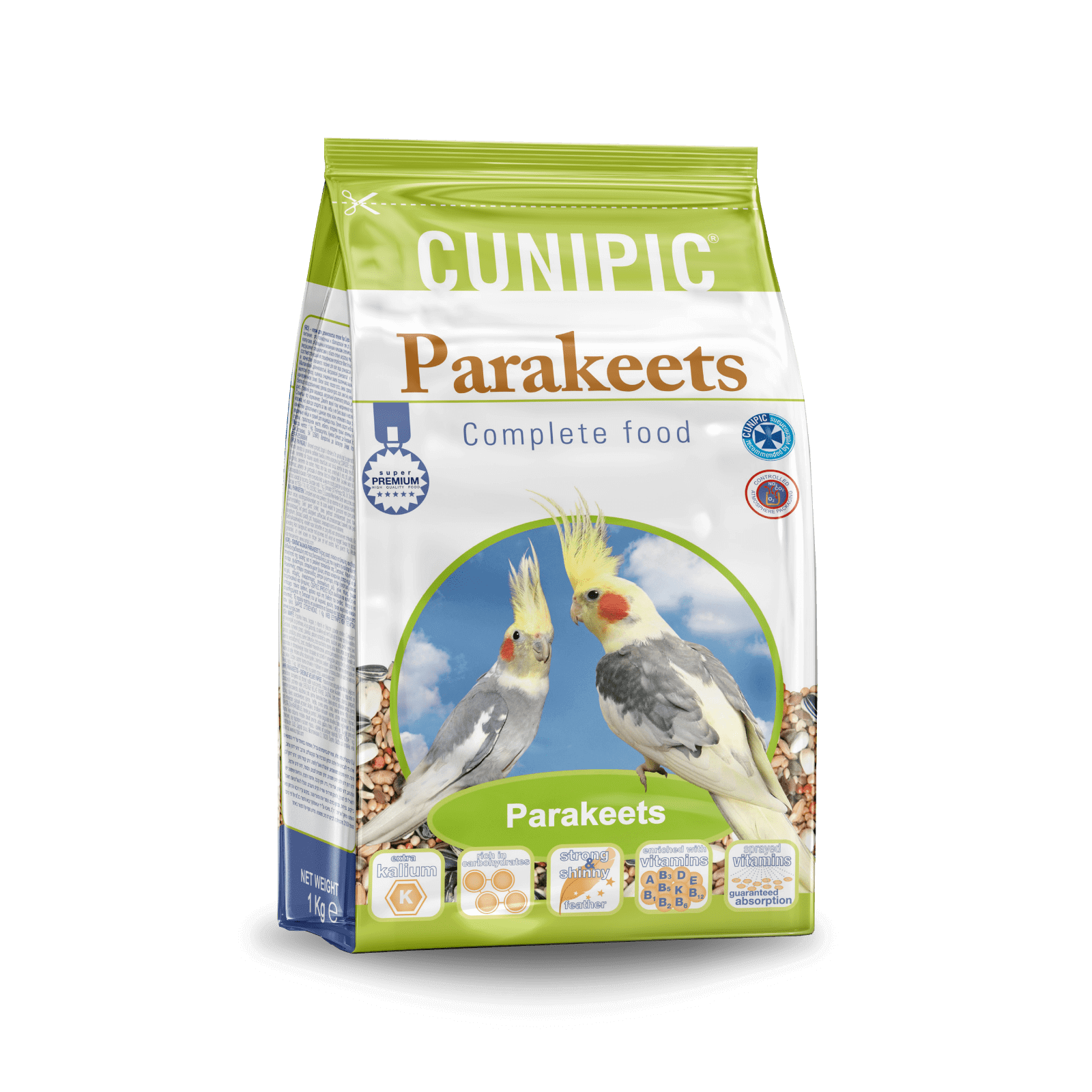 NINFAS 3 KG. CUNIPIC CUNIPIC ANIMALS DE COMPANYIA, SL.