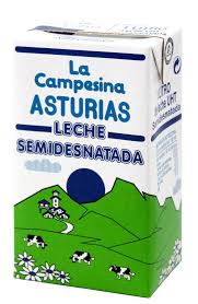 LECHE SEMI CAMPESINA BRIK 1L HIJOS DE LUIS RODRIGUEZ, S.A.