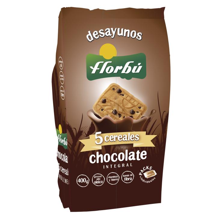 DESAYUNO 5 CEREALES CHOCOLATE 400 G BLANCO DISTRIBUCIONES, S.L.