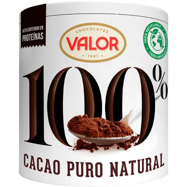 CACAO NATURAL 100% VALOR 250G HIJOS DE LUIS RODRIGUEZ, S.A.