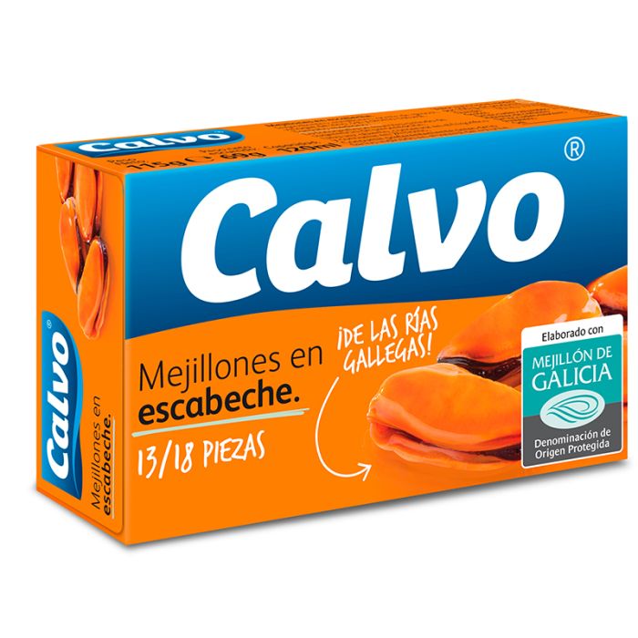 MEJILLON CALVO ESCABECHE 13/18 R HIJOS DE LUIS RODRIGUEZ, S.A.