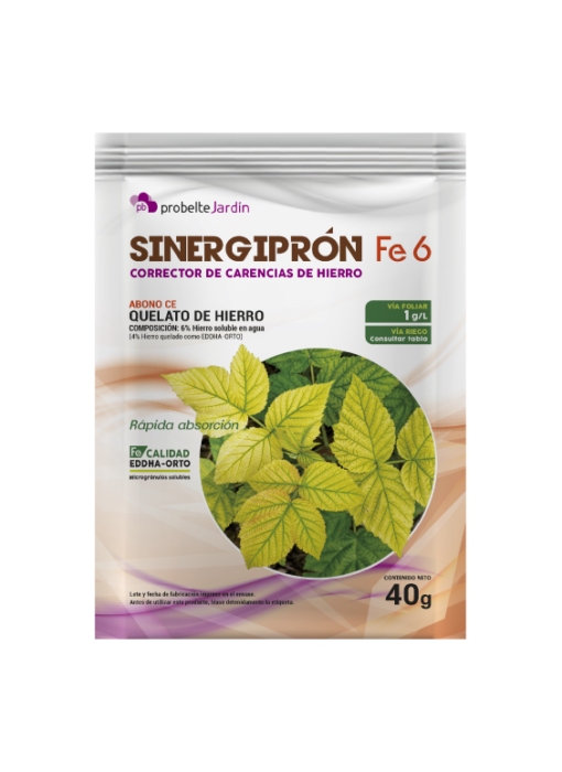 SINERGIPRON (QUELATO HIERRO) 40 GR PAU SERVICIOS AGROPECUARIOS, S.L.