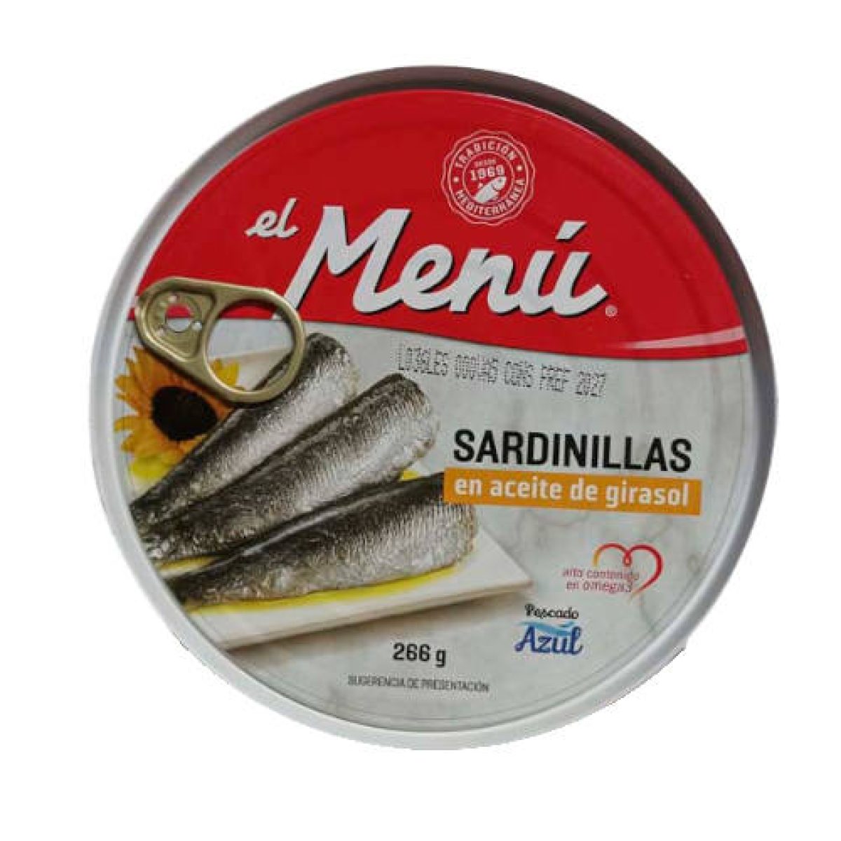 SARDINILLA MENU AC GIRASOL 267 GR FRANCISCO GIL COMES, SLU.