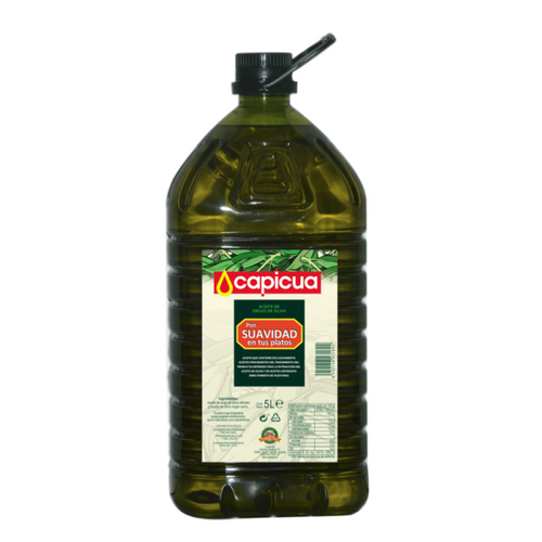 ACEITE DE ORUJO DE OLIVA CAPIOLIVA 5L. CIA. OLEICOLA DE REFINACION Y ENVASADO, SA.
