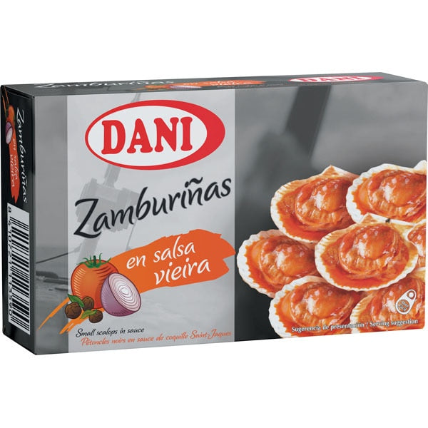 ZAMBURIÑAS EN SALSA VIEIRA DANI CONSERVAS DANI, S.A.U.