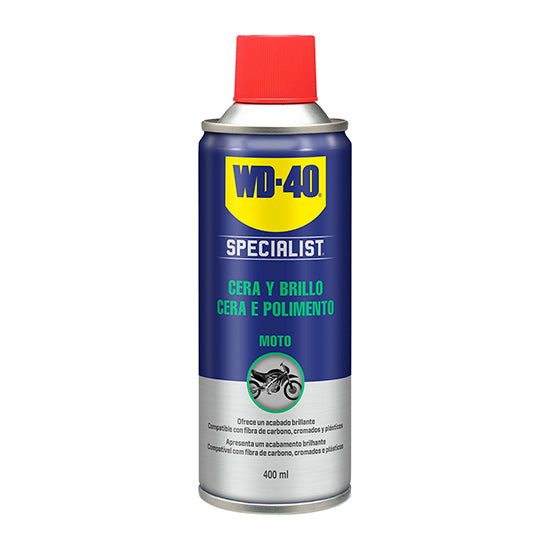 WD-40 SPECIALIST MOTO CERA Y BRILLO 400ML EHLIS, S.A.