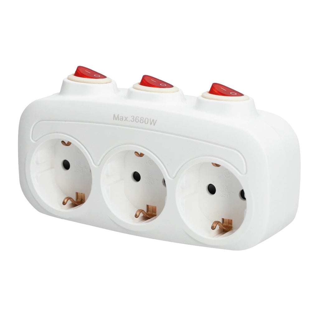 LADRON TRIPLE MULTI INTERRUPTOR GSC GARSACO IMPORT, S.L.