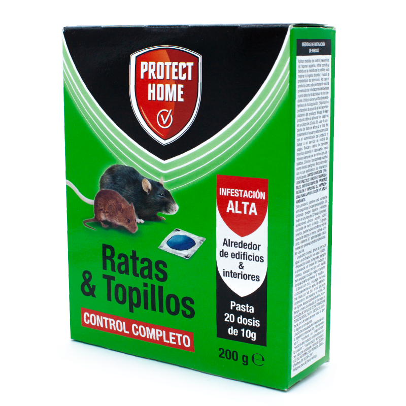 RATICIDA RODICUM BD TOPILLOS 200G SIDIPAL