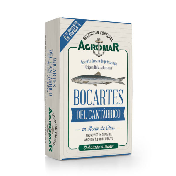 BOCARTES DEL CANTÁBRICO EN ACEITE DE OLIVA - La Cooperativa
