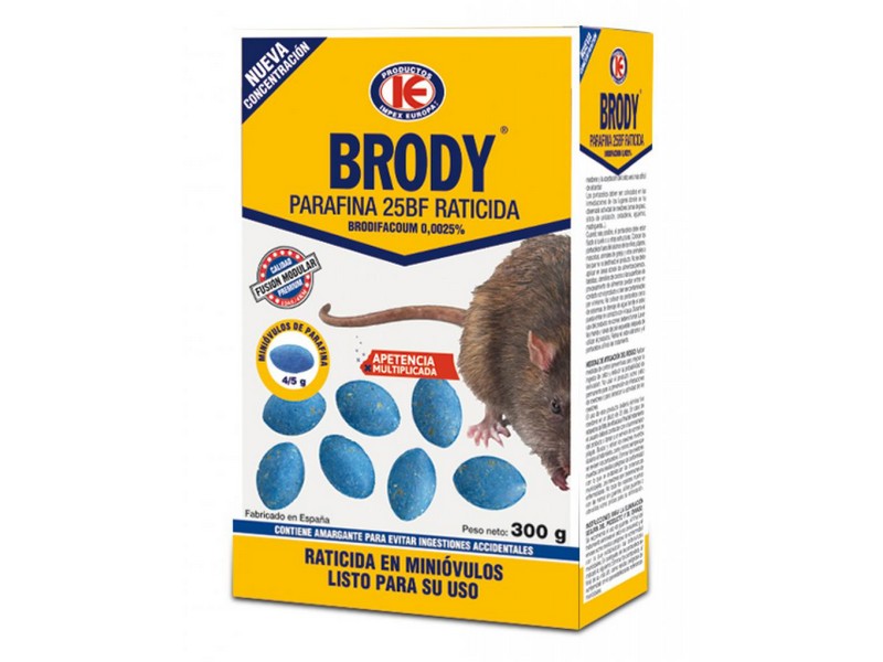 BRODY RATICIDA 300G IMPEX