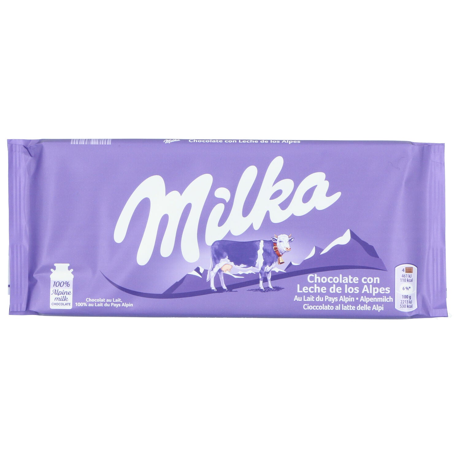 CHOCOLATE MILKA LECHE 125GR. HIJOS DE LUIS RODRIGUEZ, S.A.