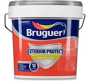 Pintura exterior protect. Revestimiento liso extra blanco