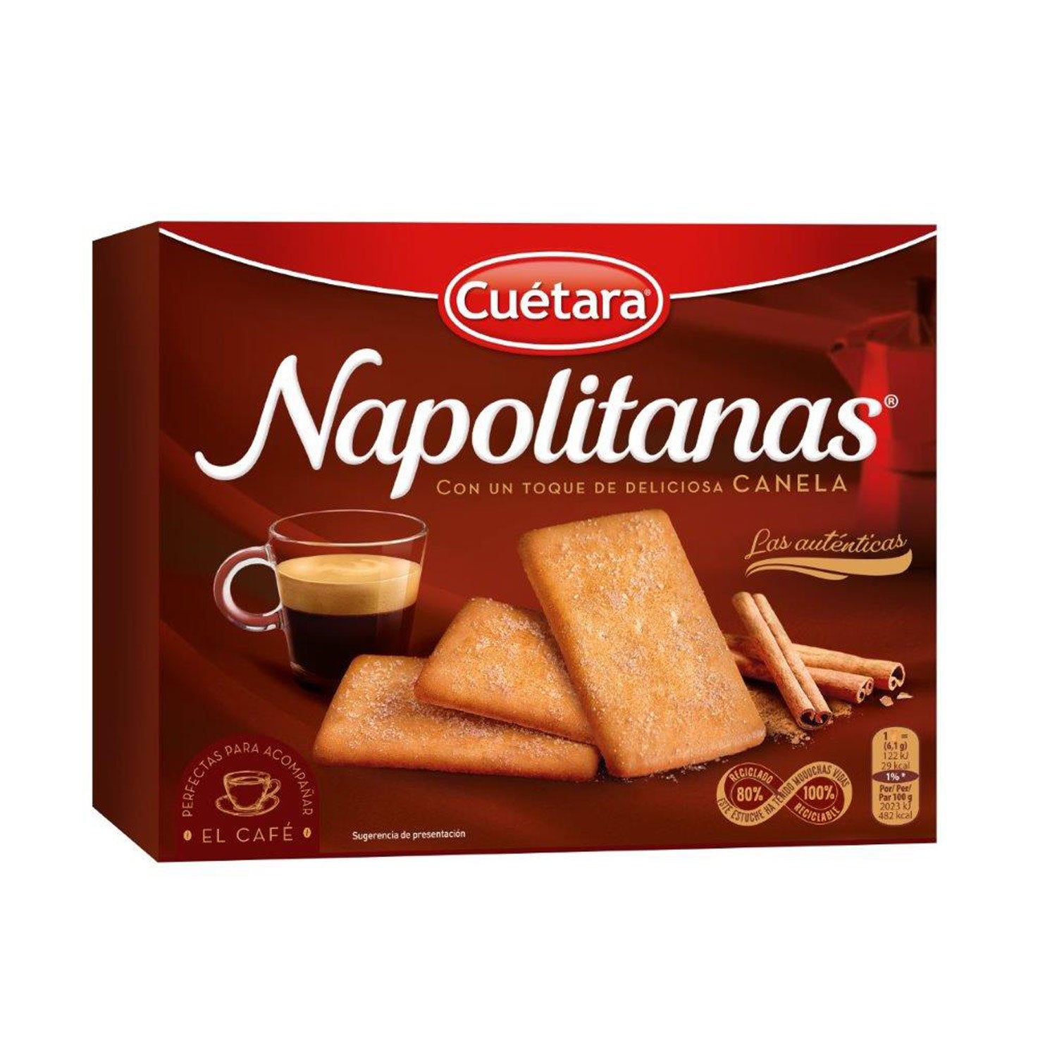 GALLETA NAPOLITANAS CUETARA 426 GR.