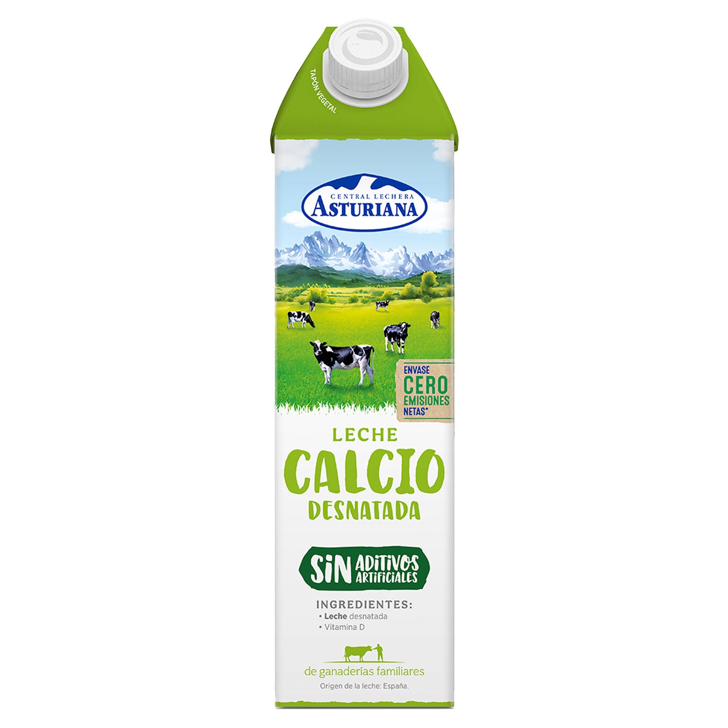 LECHE CALCIO DESNATADA CLAS 1 LT HIJOS DE LUIS RODRIGUEZ, S.A.