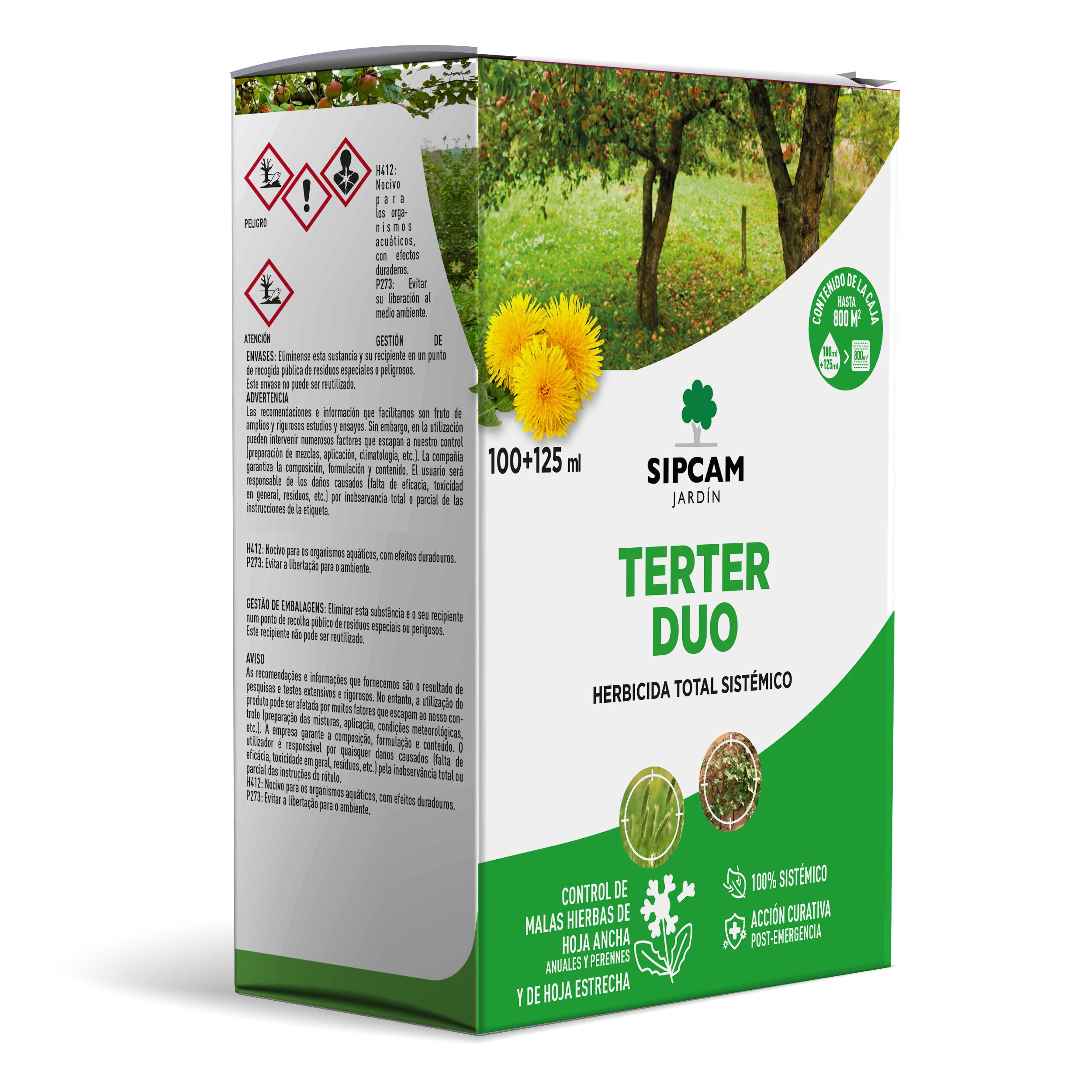 PACK TERTER DUO HERBICIDA TOTAL 100+125ML