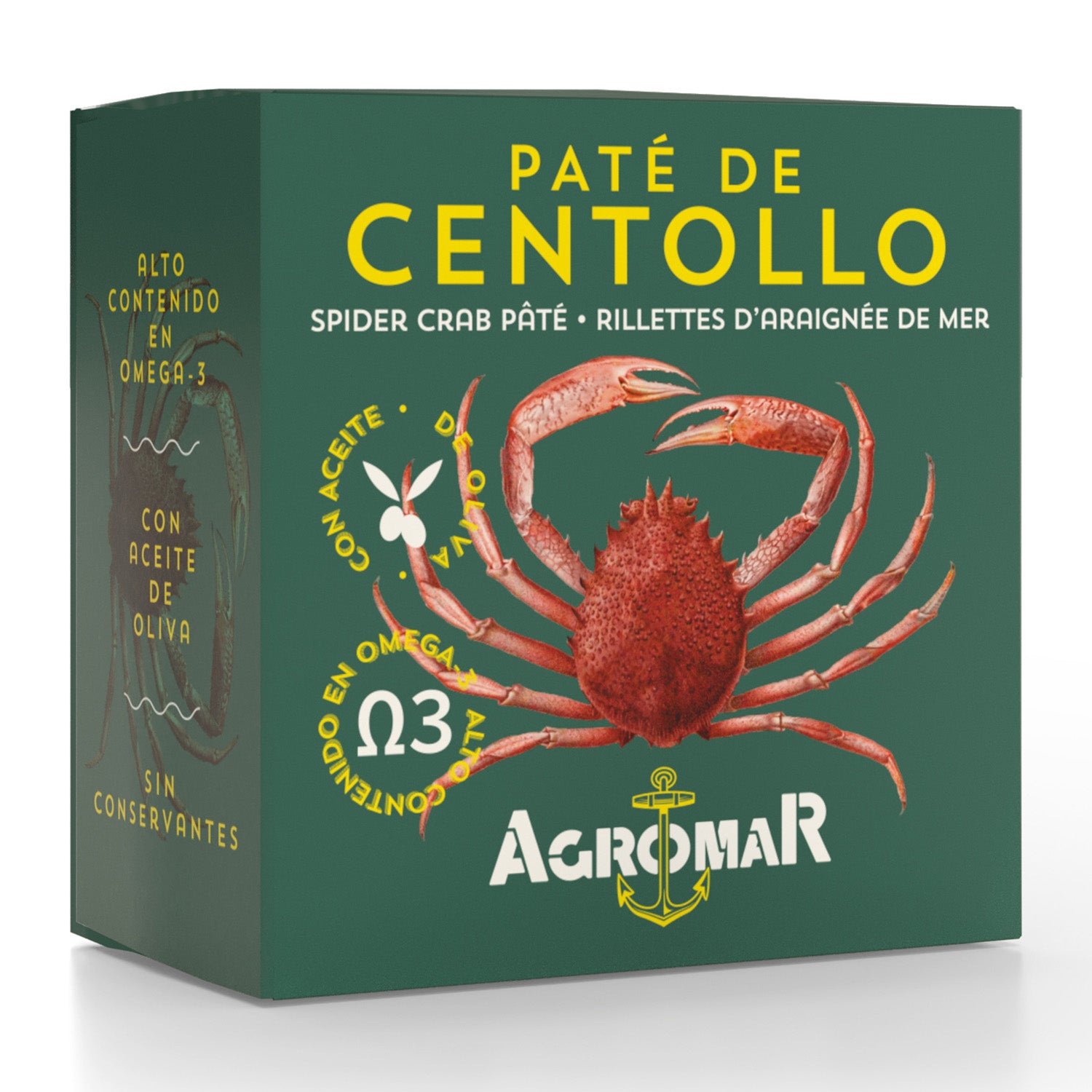 PATE CENTOLLO AGROMAR L-100GR HIJOS DE LUIS RODRIGUEZ, S.A.
