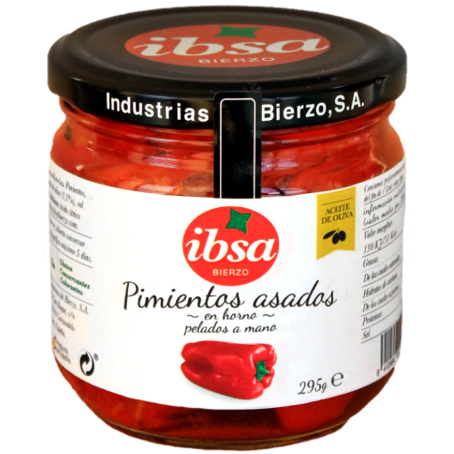 PIMIENTOS ASADOS DULCE IBSA T.285GR HIJOS DE LUIS RODRIGUEZ, S.A.