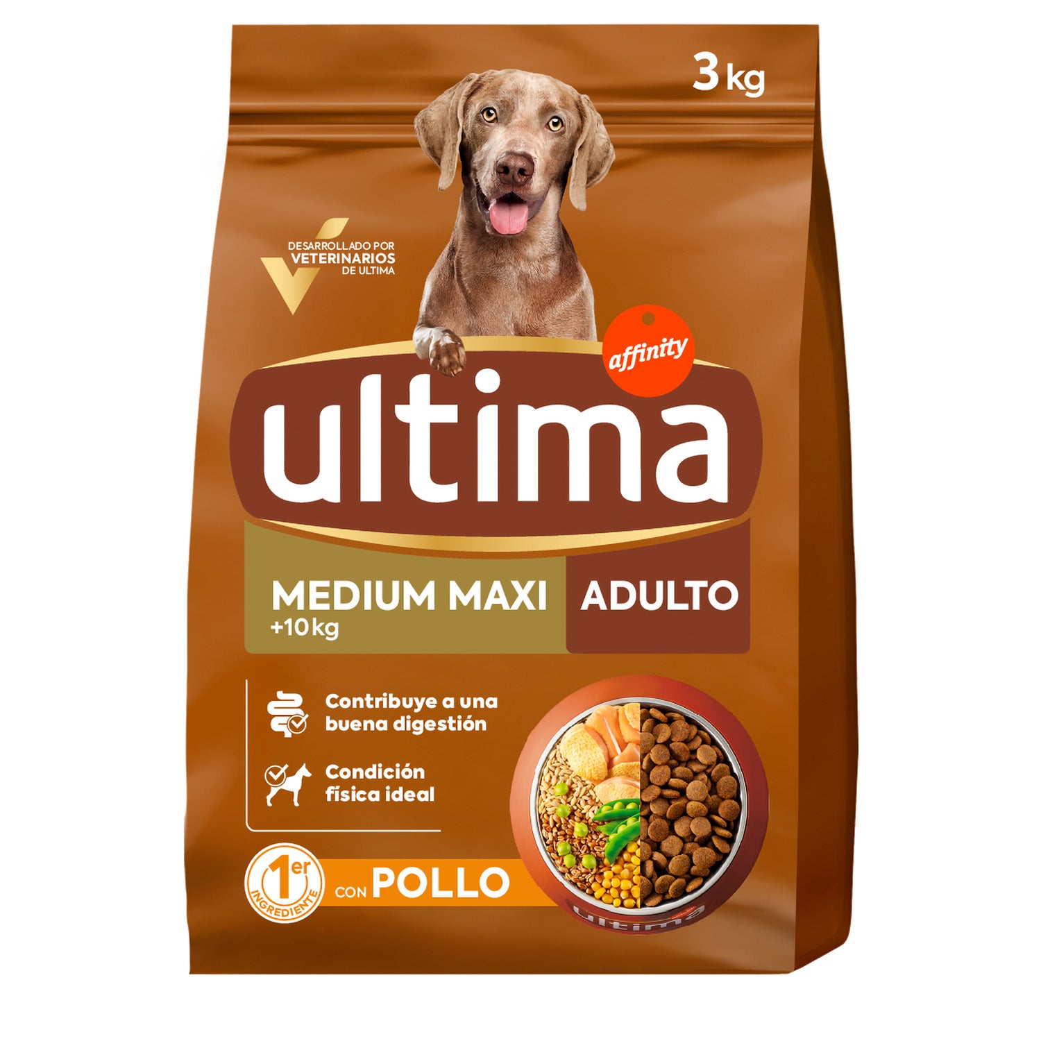 ULTIMA PS ADULTO POLLO A. 3KG HJ HIJOS DE LUIS RODRIGUEZ, S.A.