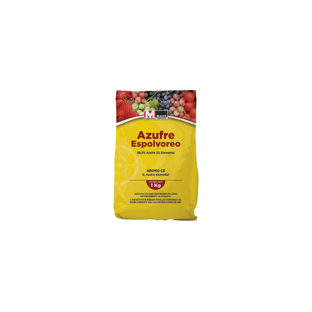 AZUFRE POLVO MASSO KG MUÑOZ DE DIEGO DIV. AGRO, S.L.