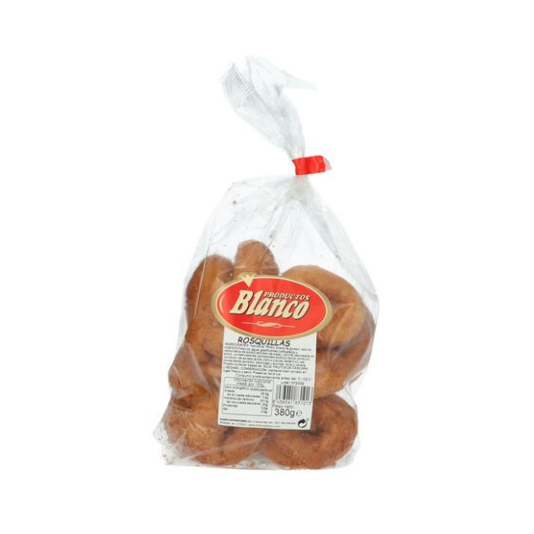 ROSQUILLAS FRITAS BLANCO 380G BLANCO DISTRIBUCIONES, S.L.