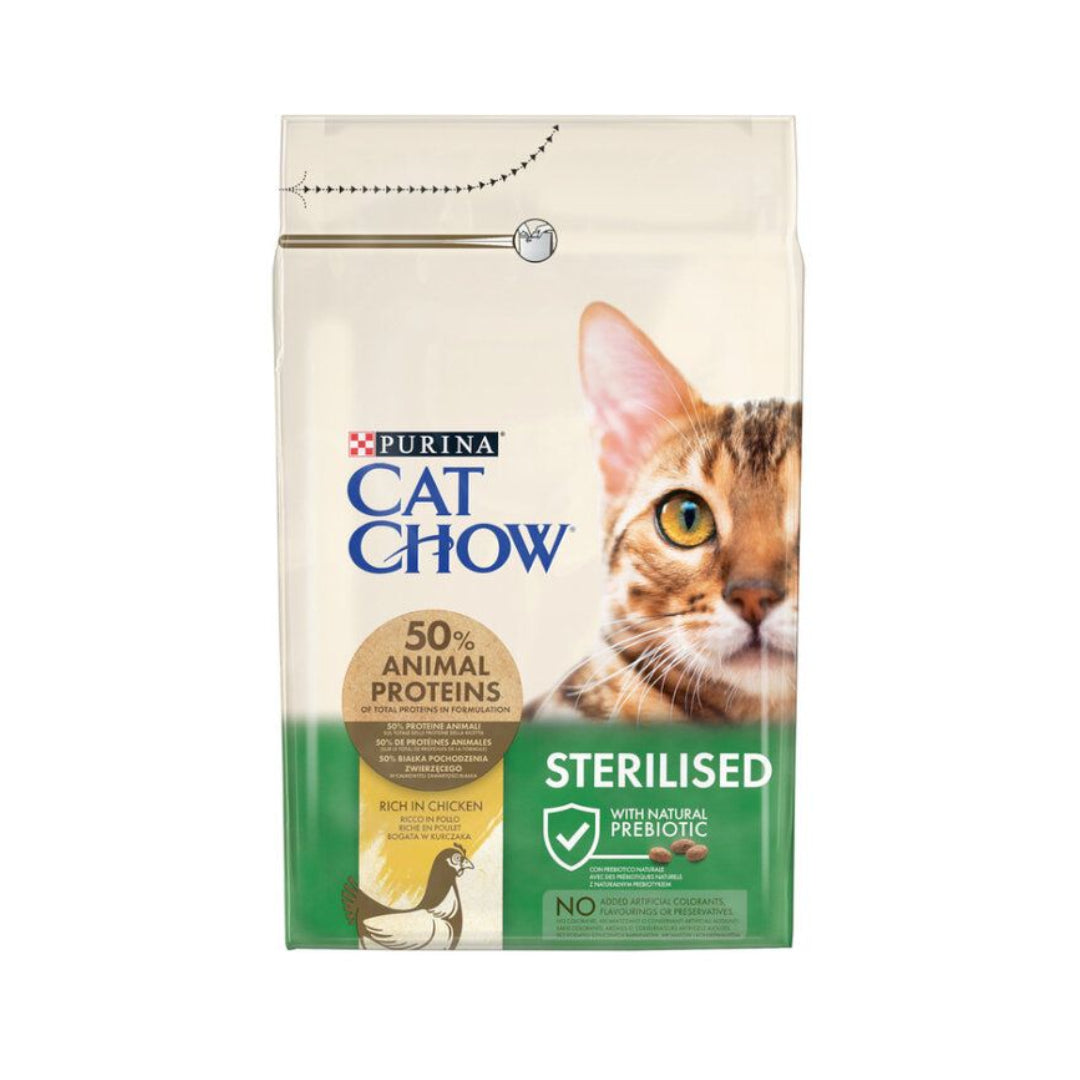 CAT CHOW ESTERILIZADO POLLO 3KG ASTURMASCOTAS PETS S.L.U. (FRISKIES)