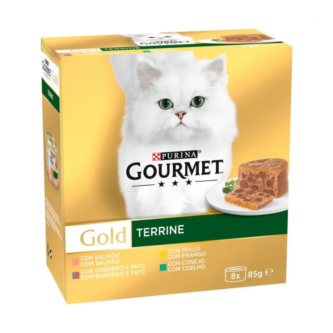 GOURMET GOLD TARTALETTE 8x85G ASTURMASCOTAS PETS S.L.U. (FRISKIES)