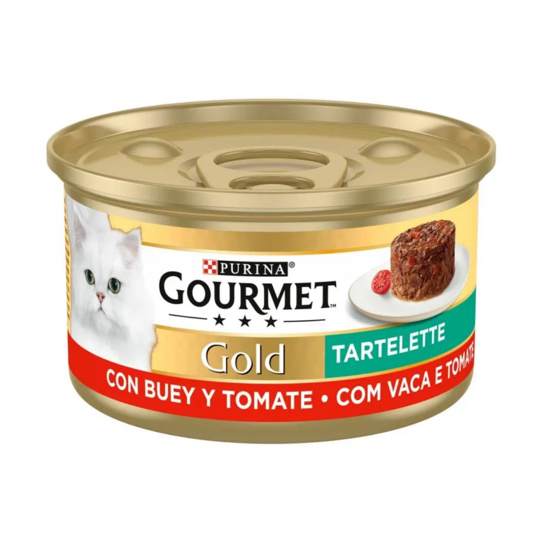 GOURMET GOLD TARTELETTE BUEY 85G ASTURMASCOTAS PETS S.L.U. (FRISKIES)