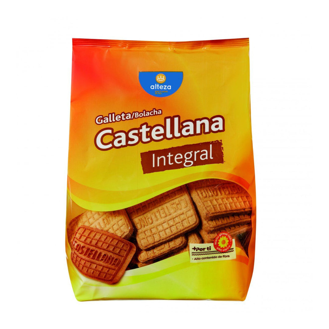 GALLETA CASTELLANA ALTEZA INTEGRAL 350G HIJOS DE LUIS RODRIGUEZ, S.A.
